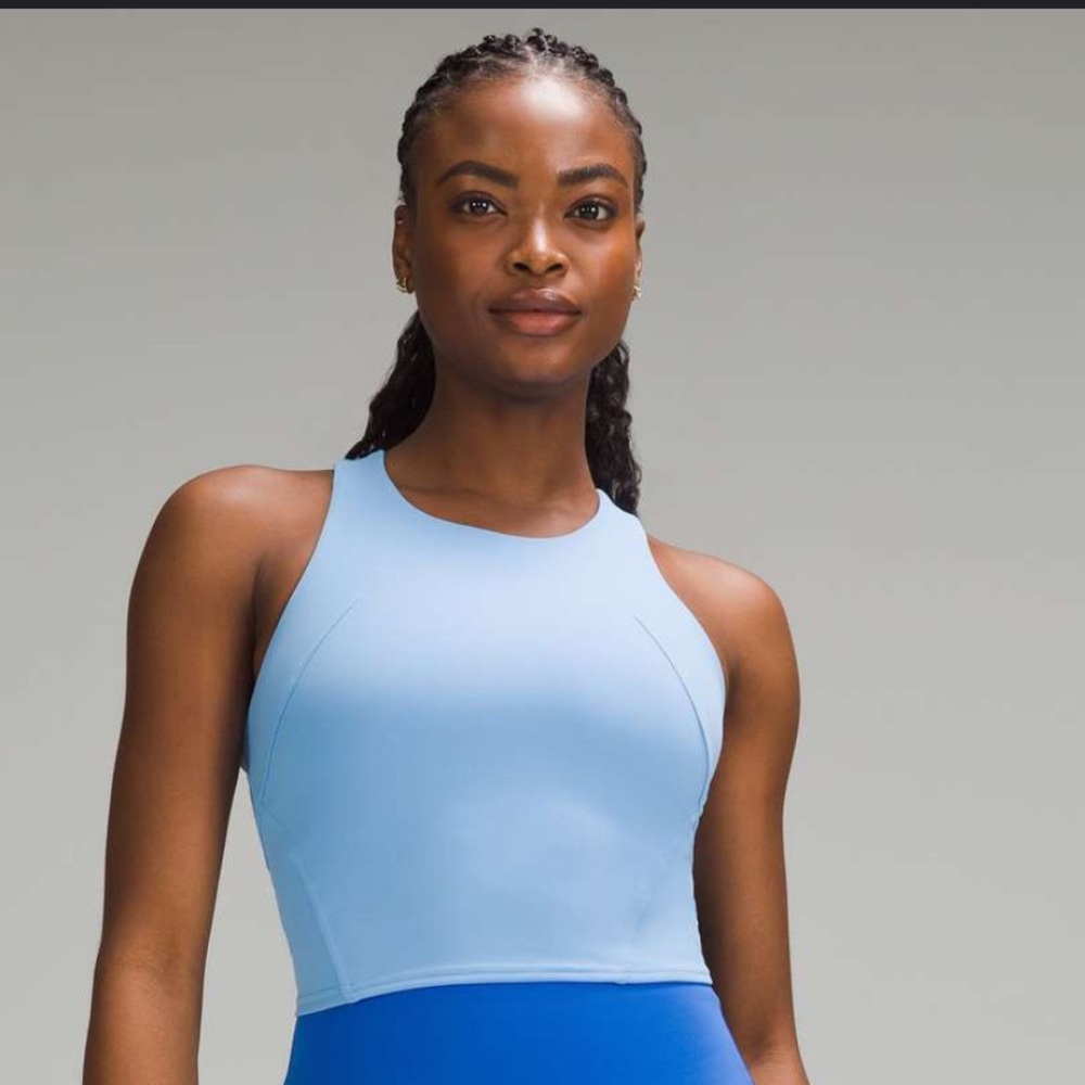 Invigorate tank- baby blue